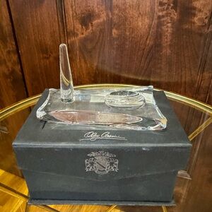 Oleg Cassini Glass Ring Holder